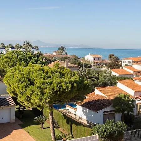 Atico Con Terraza Y Vistas Al Mar شقة دينايا