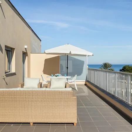 Atico Con Terraza Y Vistas Al Mar دينايا